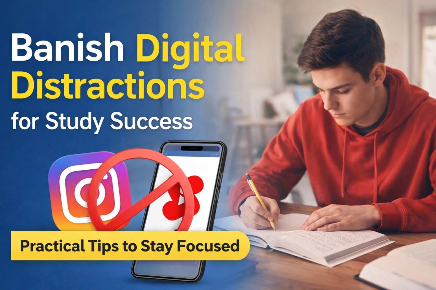 Banish Digital Distractions for Study Success