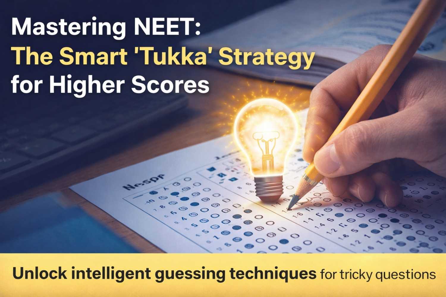 Mastering NEET: The Smart 'Tukka' Strategy for Higher Scores