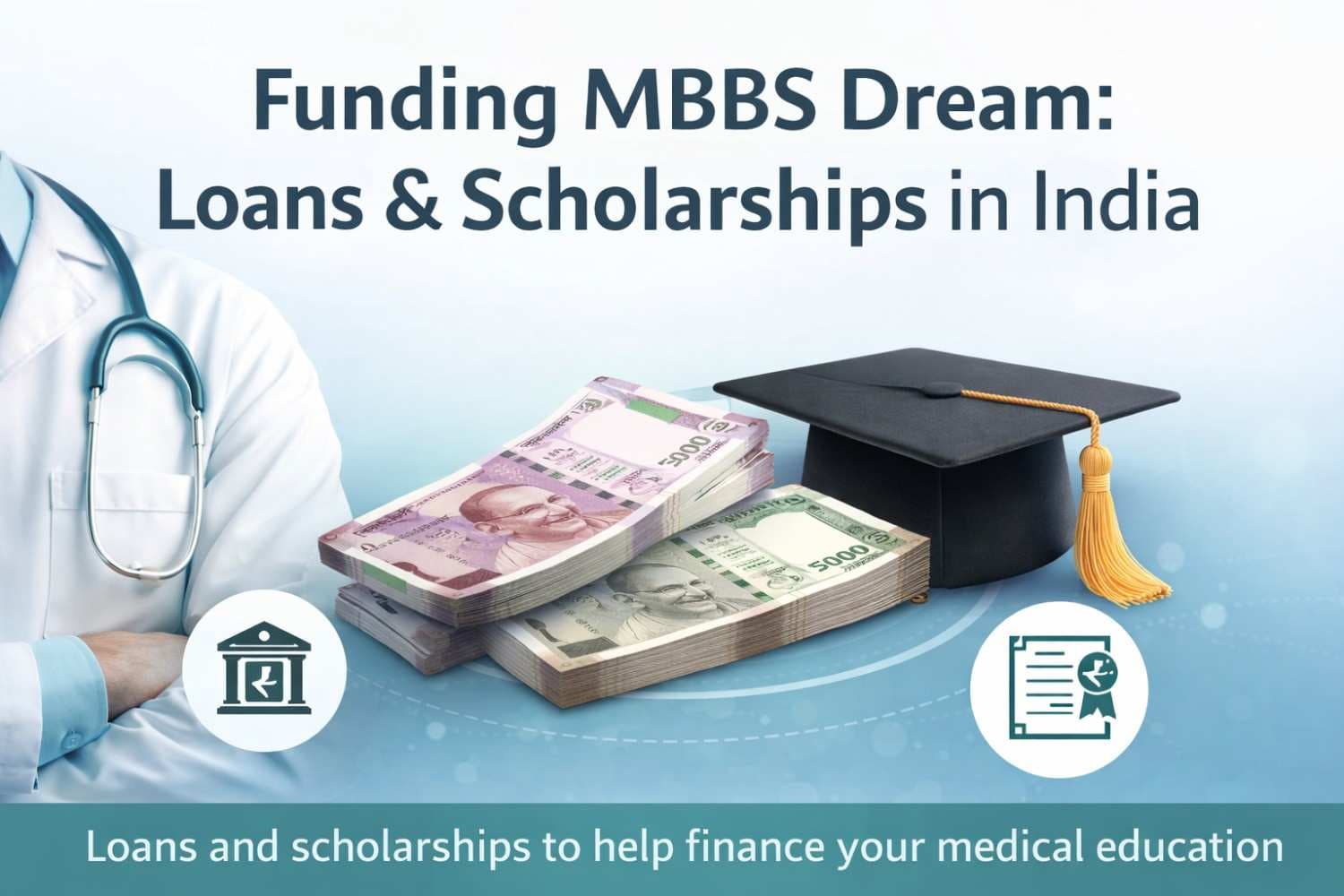 Funding Your MBBS Dream: Loans & Scholarships in India