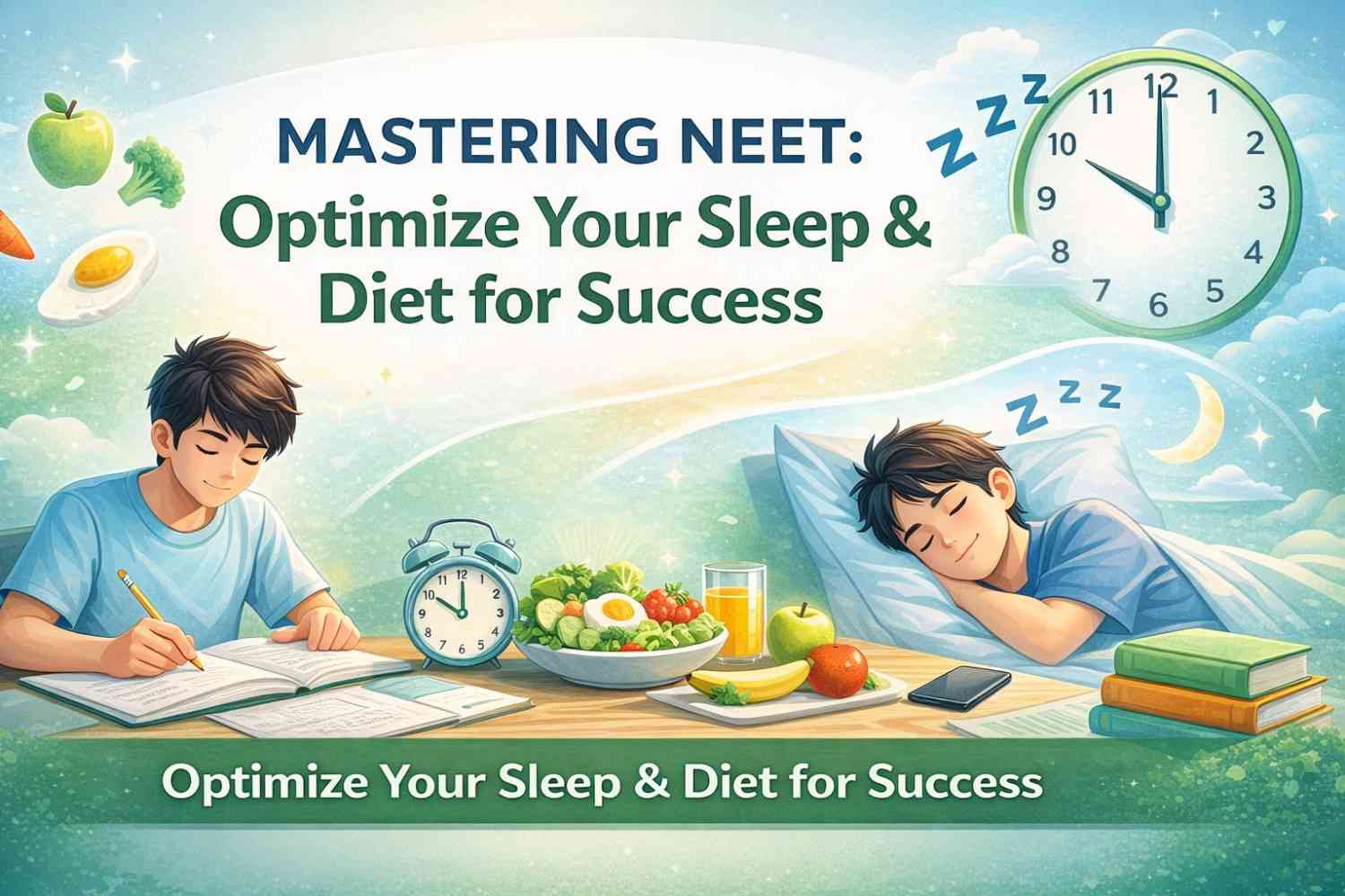 Mastering NEET: Optimize Your Sleep & Diet for Success
