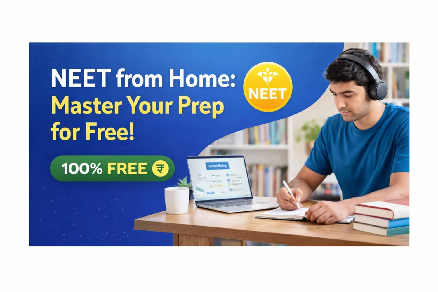 NEET from Home: Master Your Prep for Free!