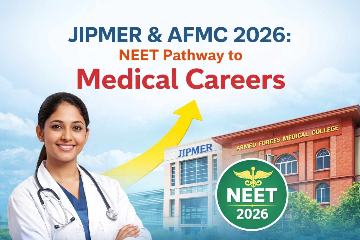 JIPMER & AFMC 2026: Your NEET Pathway to Premier Medical Careers