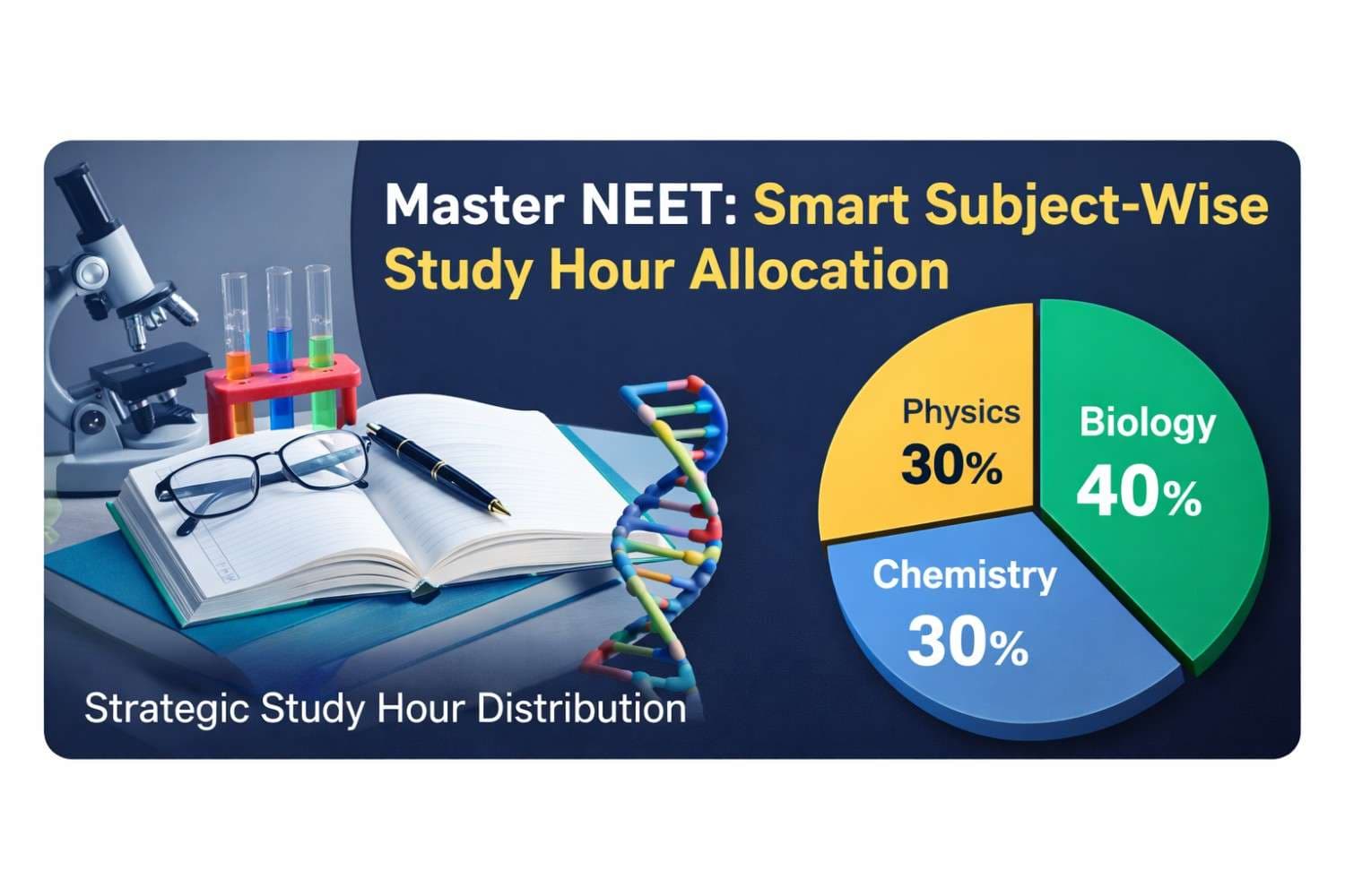 Master NEET: Smart Subject-Wise Study Hour Allocation