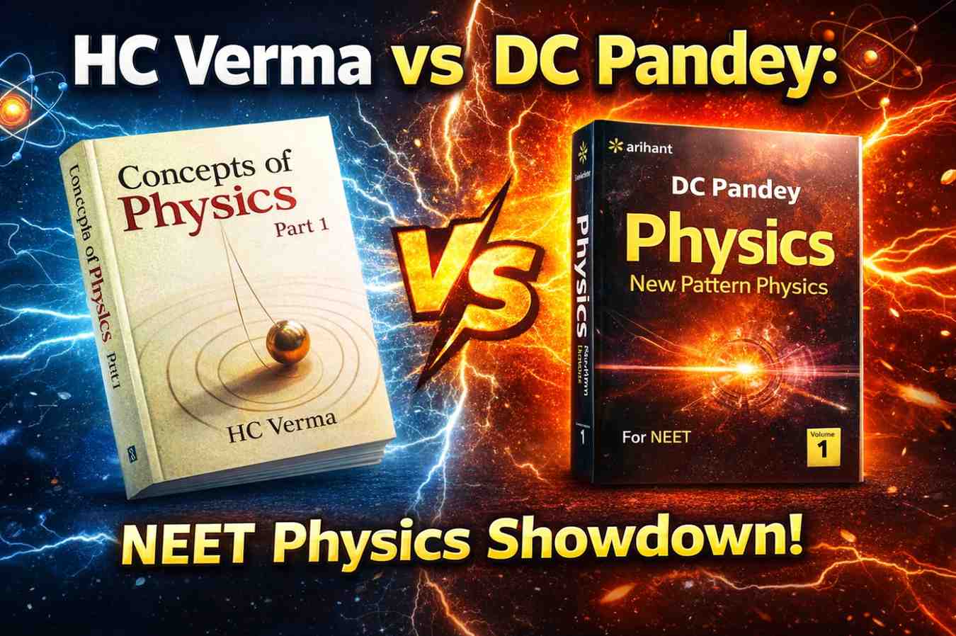 HC Verma vs DC Pandey: NEET Physics Showdown!