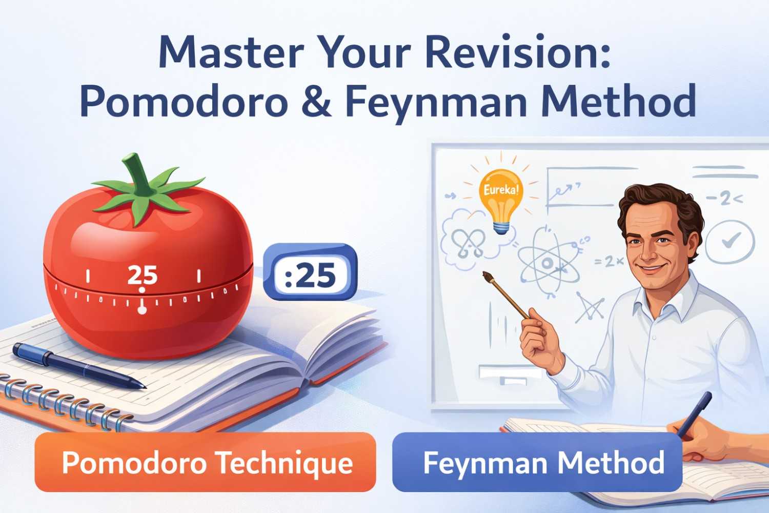 Master Your Revision: Pomodoro & Feynman Method